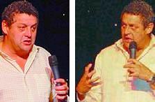 Comedian Barry Hilton provided the laughs for the evening